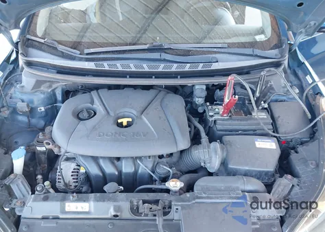 2013 Hyundai Elantra Limited from USA, damaged, VIN KMHDH4AE1DU944749